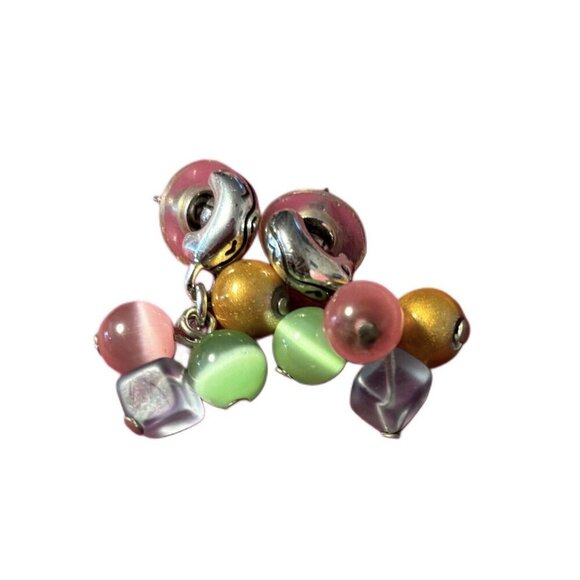 Brighton Rare COLORMIX Colorful Enamel Necklace (19” Length) & Earrings Set - Picture 5 of 6